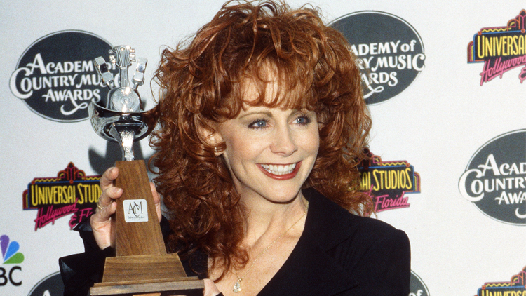 Reba holding award